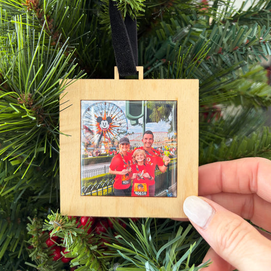 Square Photo Ornament