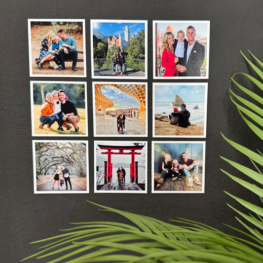 3"x 3" Custom Vinyl Photo Magnets
