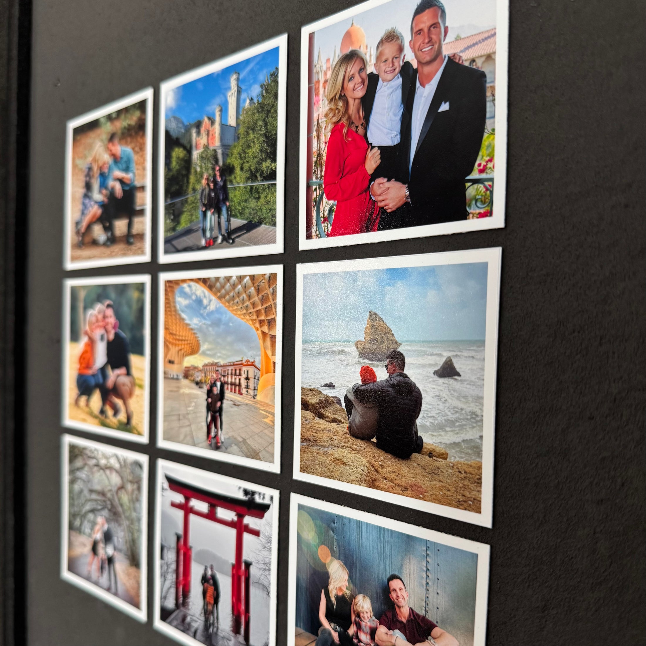 3"x 3" Custom Vinyl Photo Magnets