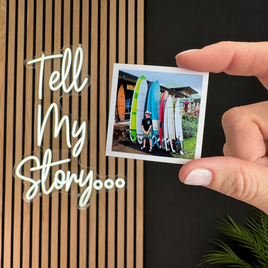 2"x 2" Custom Vinyl Photo Magnets